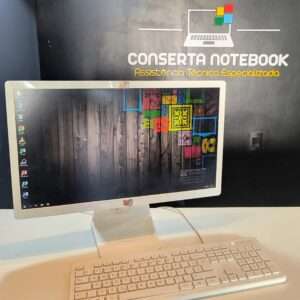 ALL IN ONE HP BRANCO 24 POLEGADAS