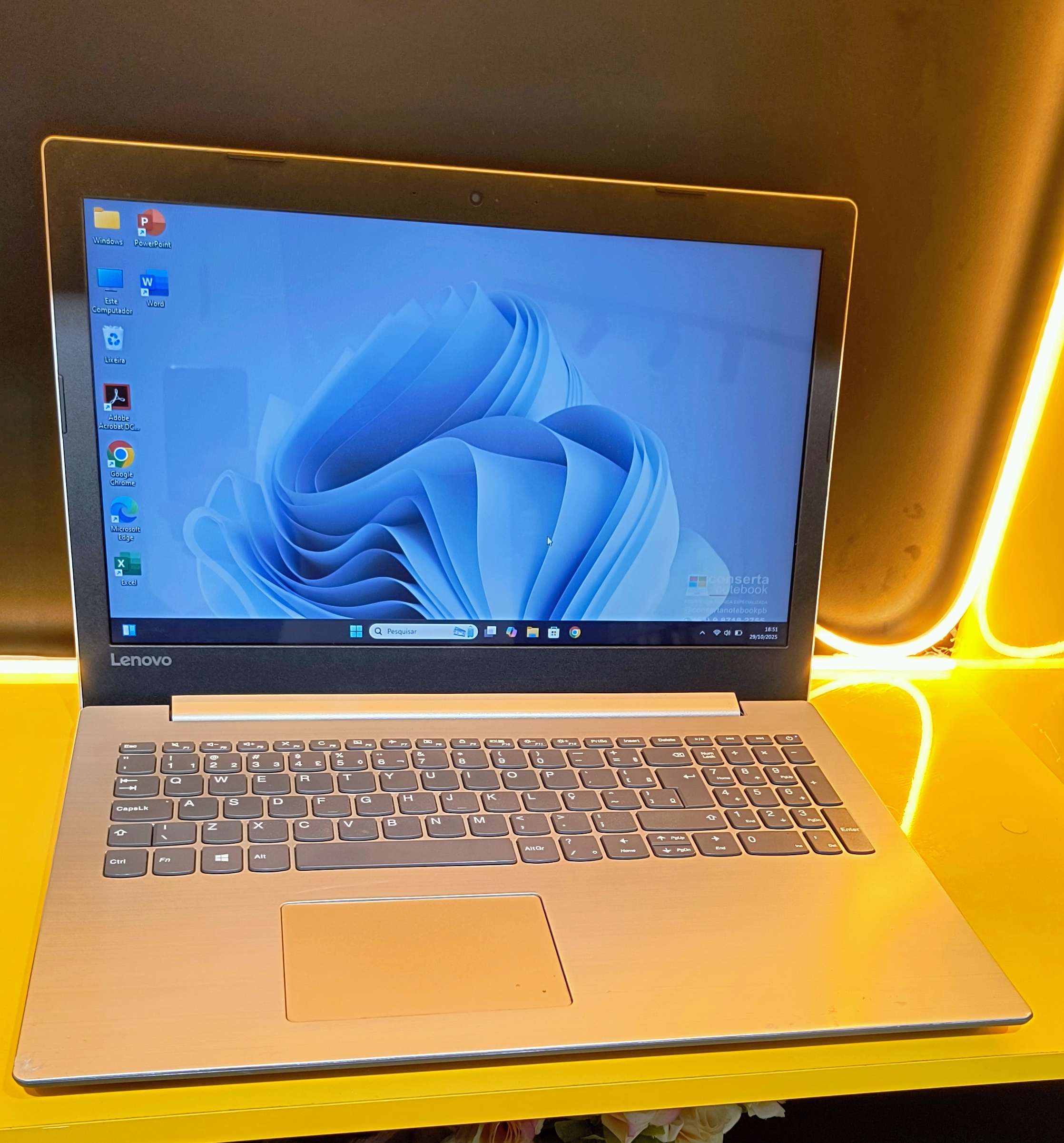 Notebook Lenovo Ideapad i3 4g SSD