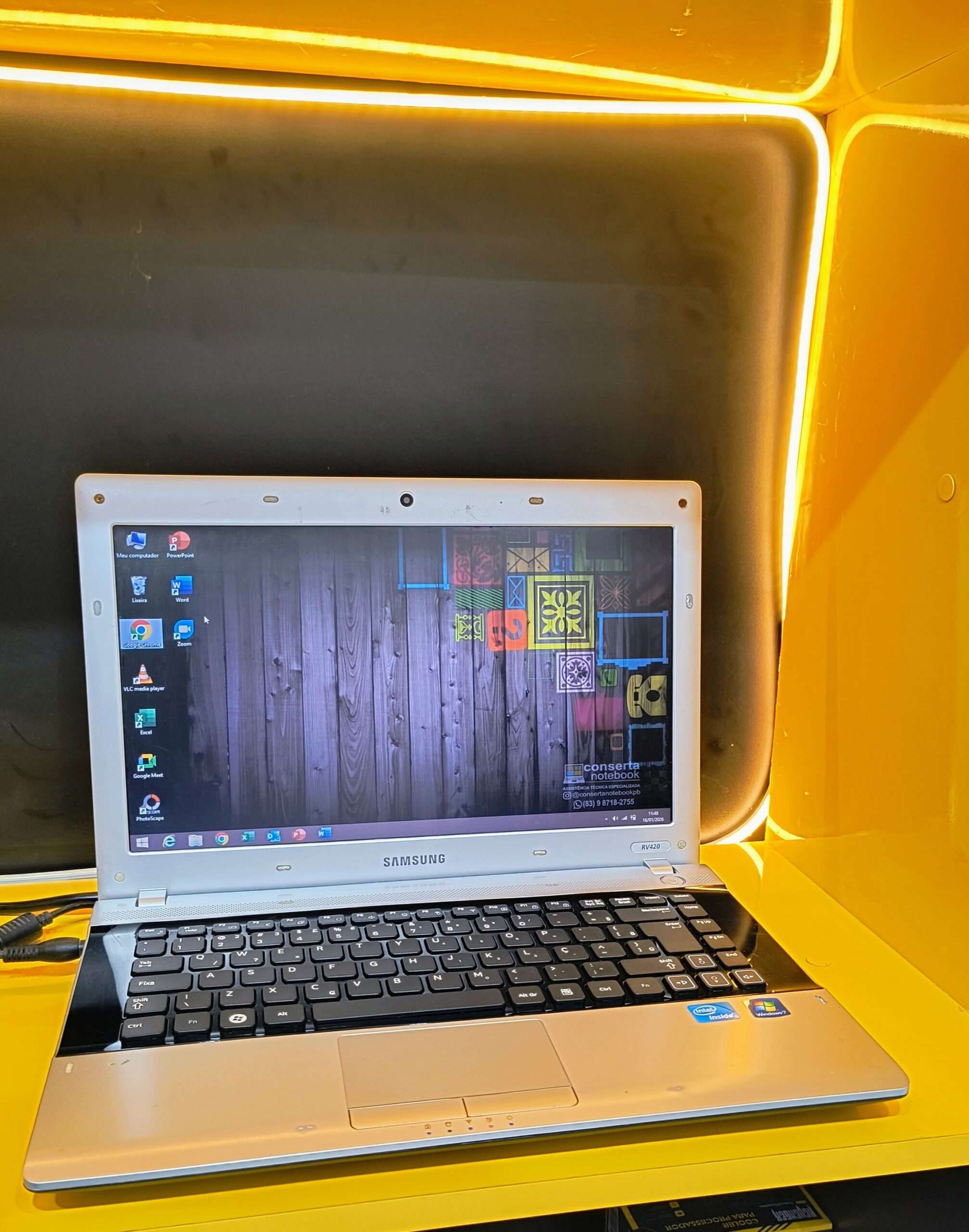 Notebook Samsung RV420 Intel 4G SSD